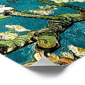 ヴァンゴッホアーモンドフラムスクラシックズ印象派 ポスター (角)