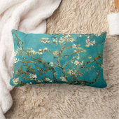 ヴァンゴッホアーモンドフラムスクラシックズ印象派 ランバークッション (ブランケット)