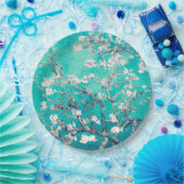 ヴァンゴッホアーモンドフラムスターコイズ ペーパープレート (パーティー)