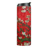 ヴァンゴッホアーモンドフラワーズレッド タンブラー (回転左)
