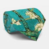 ヴァンゴッホアーモンドブロッサム絵画ツリー ネクタイ (ロール)