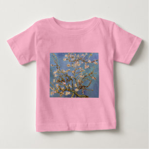 ヴァンゴッホアーモンドブロッサム ベビーTシャツ