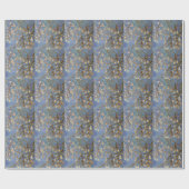 ヴァンゴッホアーモンドブロッサム ラッピングペーパー (フラット)