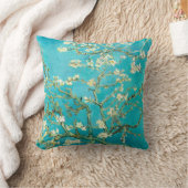 ヴァンゴッホアーモンド花 クッション (ブランケット)