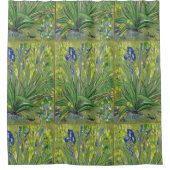 ヴァンゴッホアールアイリスアクリルペイニング シャワーカーテン (正面)