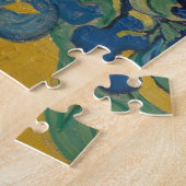 ヴァンゴッホイリーゼスパズル|黄緑 ジグソーパズル (側面)