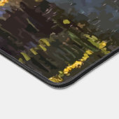 ヴァンゴッホインスパイアナイトファインアートデスクマット デスクマット (コーナー)