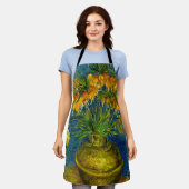 ヴァンゴッホインペリアル油蔵 エプロン (着用した状態)