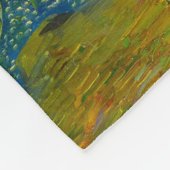 ヴァンゴッホインペリアル油蔵 フリースブランケット (角)