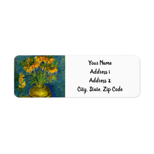 ヴァンゴッホインペリアル油蔵 ラベル (正面)