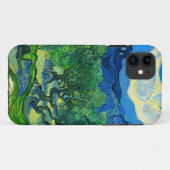 ヴァンゴッホオリーブの木が山の景色を Case-Mate iPhoneケース (裏面(横))