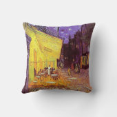 ヴァンゴッホカフェテラスアットナイトヴィンテージアートピロー クッション (裏面)