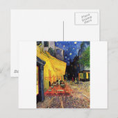 ヴァンゴッホカフェテラスアットナイト ポストカード (正面/裏面)