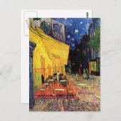 ヴァンゴッホカフェテラスアットナイト ポストカード (正面/裏面)