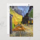 ヴァンゴッホカフェテラスアットナイト ポストカード (正面/裏面)