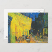 ヴァンゴッホカフェテラスフランスの通りシーン ポストカード (正面/裏面)