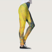 ヴァンゴッホカフェテラスフランスの通りシーン レギンス (右)