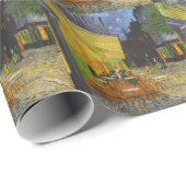 ヴァンゴッホカフェテラス後印象派 ラッピングペーパー (ロールコーナー)