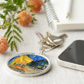 ヴァンゴッホカフェテラス キーホルダー (側面)