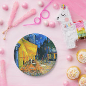 ヴァンゴッホカフェテラス ペーパープレート (パーティー)