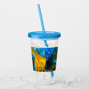 ヴァンゴッホカフェテラスat Night アクリルタンブラー