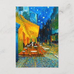 ヴァンゴッホカフェテラスat Night エンクロージャーカード