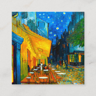 ヴァンゴッホカフェテラスat Night エンクロージャーカード