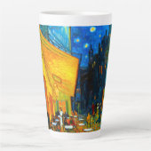 ヴァンゴッホカフェテラスat Night カフェラテマグ (正面)