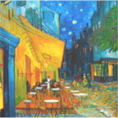ヴァンゴッホカフェテラスat Night シール (正面)