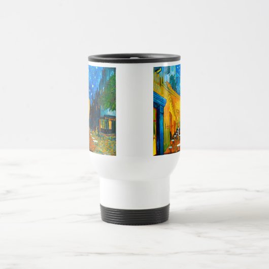 ヴァンゴッホカフェテラスat Night トラベルマグ (中央)