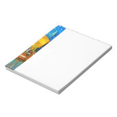 ヴァンゴッホカフェテラスat Night ノートパッド (回転)