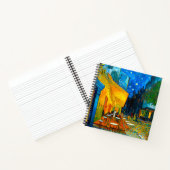 ヴァンゴッホカフェテラスat Night ノートブック (内部)