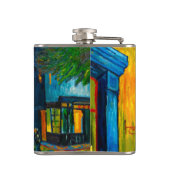 ヴァンゴッホカフェテラスat Night フラスク (裏面)