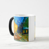 ヴァンゴッホカフェテラスat Night モーフィングマグカップ (正面左)