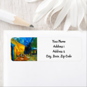 ヴァンゴッホカフェテラスat Night ラベル (インサイチュ)