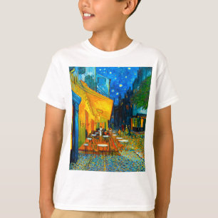ヴァンゴッホカフェテラスat Night Tシャツ