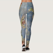 ヴァンゴッホグラジオリと中国アスターズギャラリーHDアート レギンス (裏面)