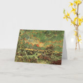 ヴァンゴッホコテージのシンプレス北の回想 カード (黄色い花)