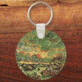 ヴァンゴッホコテージのシンプレス北の回想 キーホルダー (正面)