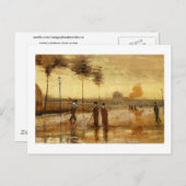 ヴァンゴッホサンデーインドホーフェンファインアート ポストカード (正面/裏面)