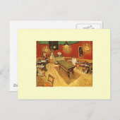 ヴァンゴッホザナイトカフェ ポストカード (正面/裏面)