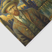 ヴァンゴッホシモダンティのデコページ 薄葉紙 (詳細)