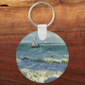 ヴァンゴッホシースケープアットサイントマリーデラメール キーホルダー (裏面)