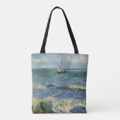 ヴァンゴッホシースケープアットサイントマリーデラメール トートバッグ (裏面)