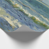 ヴァンゴッホシースケープアットサイントマリーデラメール ラッピングペーパー (角)