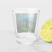 ヴァンゴッホスターリーナイトオーバーザローヌ ショットグラス (裏面)