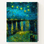 ヴァンゴッホスターリーナイトオーバーザローヌ ノートブック (裏面)