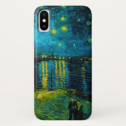 ヴァンゴッホスターリーナイトオーバーザローヌ Case-Mate iPhoneケース (裏面)