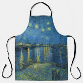 ヴァンゴッホスターリーナイトローネ絵画ズ エプロン (正面)