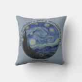 ヴァンゴッホズザスタリーナイトパーティーアイテムコレクション クッション (裏面)